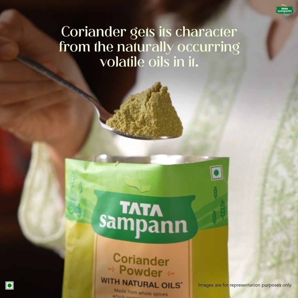 Tata Sampann Coriander Powder With Natural Oils For Flavorful Cooking 100 g
