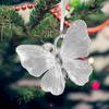 Рождественское украшение Милая 3D карета Балерина Бабочка Лось Колокольчик Шармы Прозрачный Цветной Акриловый Подвесной Кулон Украшения для Рождественской елки Дом