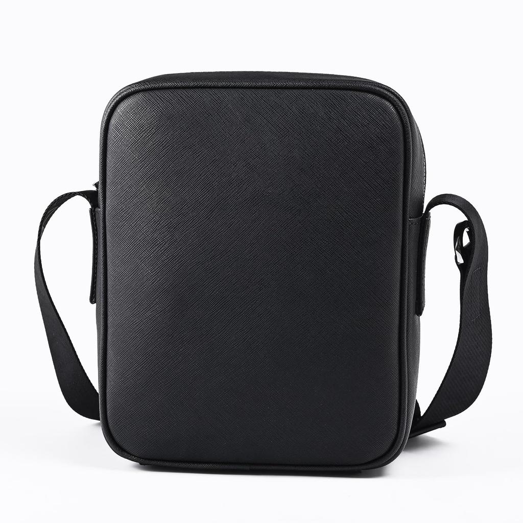 Emporio Armani Eagle Plate Shoulder Bag, Men's, Black, Y4M387, Y138E, 81072 [Used]