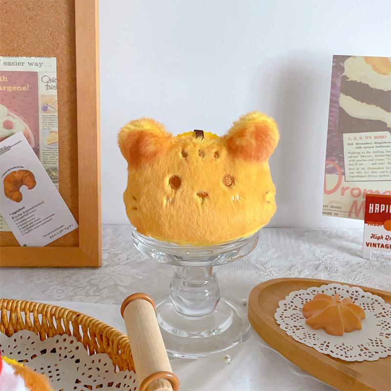 Выпечка Тортов Плюшевая Игрушка Брелок Мультяшный Пудинг Мягкая Набивная Кукла Подвеска Кольцо для Ключей от Машины Рюкзак Сумка Декор Детский Подарок