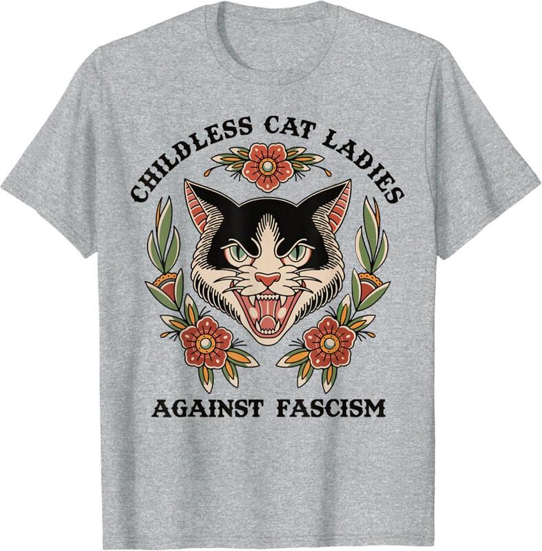 Childless Cat Ladies US Elections Kamala Support Unisex T-Shirt