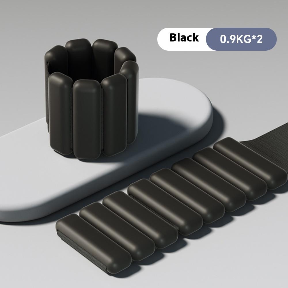 2шт. Браслет для переноски груза, мешок с песком, упражнения для фитнеса, грузоподъемность, бег, запястье, противовес, йога, защита от пота