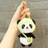 Плюшевые брелоки с помпоном, брелоки с плюшевой пандой, брелоки с куклой пандой, для женщин и девочек