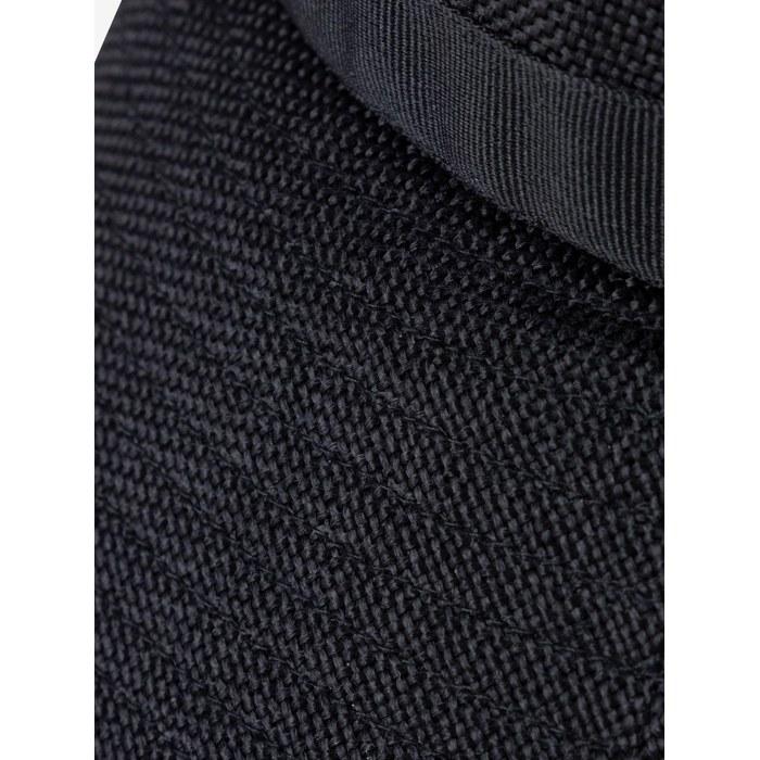 [The North Face] Hike Bloom Hat Unisex Straw Compact Washable Detachable Chin Strap Black M