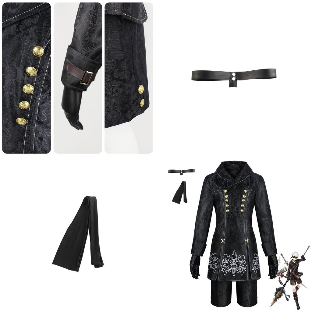 Платье для косплея Yorha 2b Sister, идеально подходящее для косплея и мероприятий Comic Con