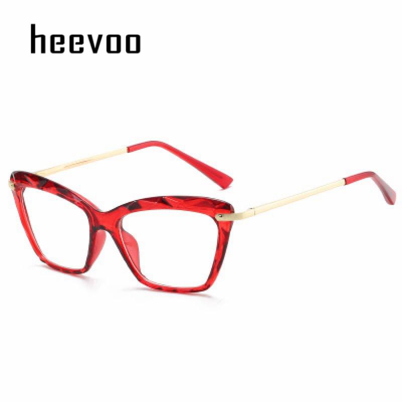 New Sexy Cat Eye Glasses Women Transparent Eyewear Brand Designer Vintage Clear Eyeglasses Optical Frame