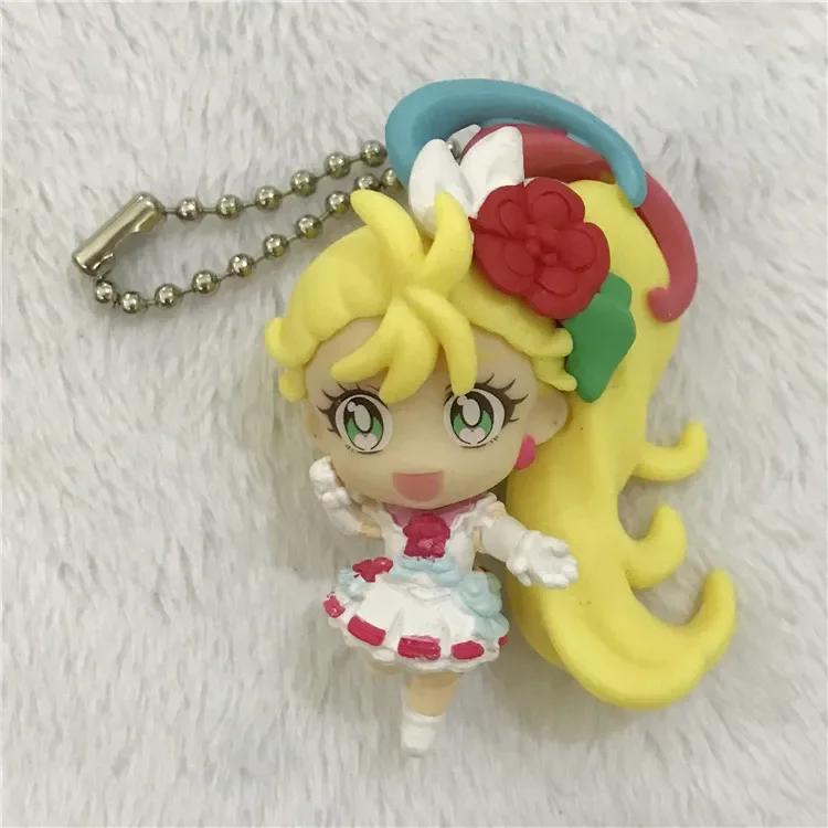 Капсульные игрушки Bandai Pretty Cure Tropical-Rouge Летний Ангел Фламинго Кьюр Пис Блоссом Хэппи Пич Фигурка-Подвеска Без Коробки
