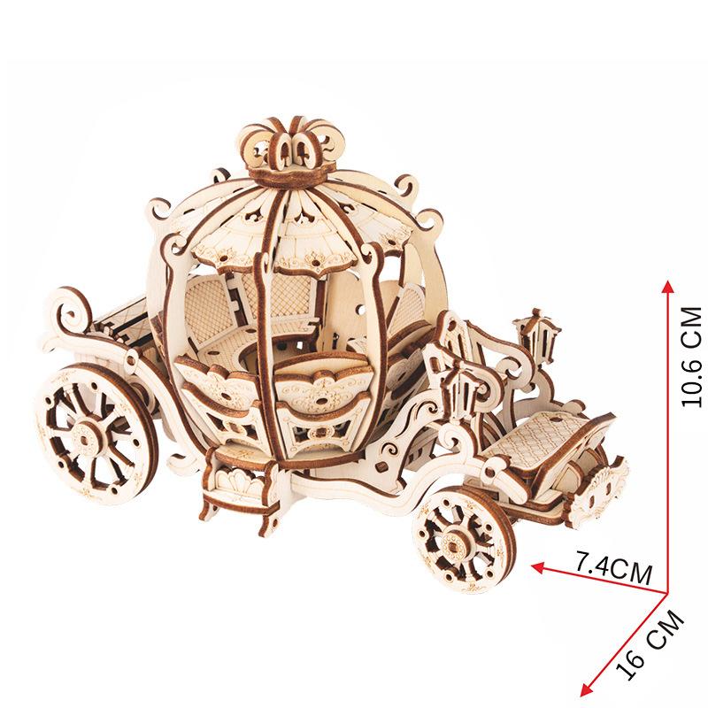 Diy 3D Wooden Puzzle Model Animal Montessori Toys For Children Crafts Dachshund Skeleton Assembly Gift Set For Kids Adults Teens