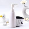 Refillable Detergent Storage Box Anti-slip Sponge Holder Convenient Liquid Dispenser  Shower Room