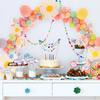 1 Set Balloon Display Stand Support Frame Balloon Arch Frame with Metal Clips Table Balloon Garland Decorations Birthday