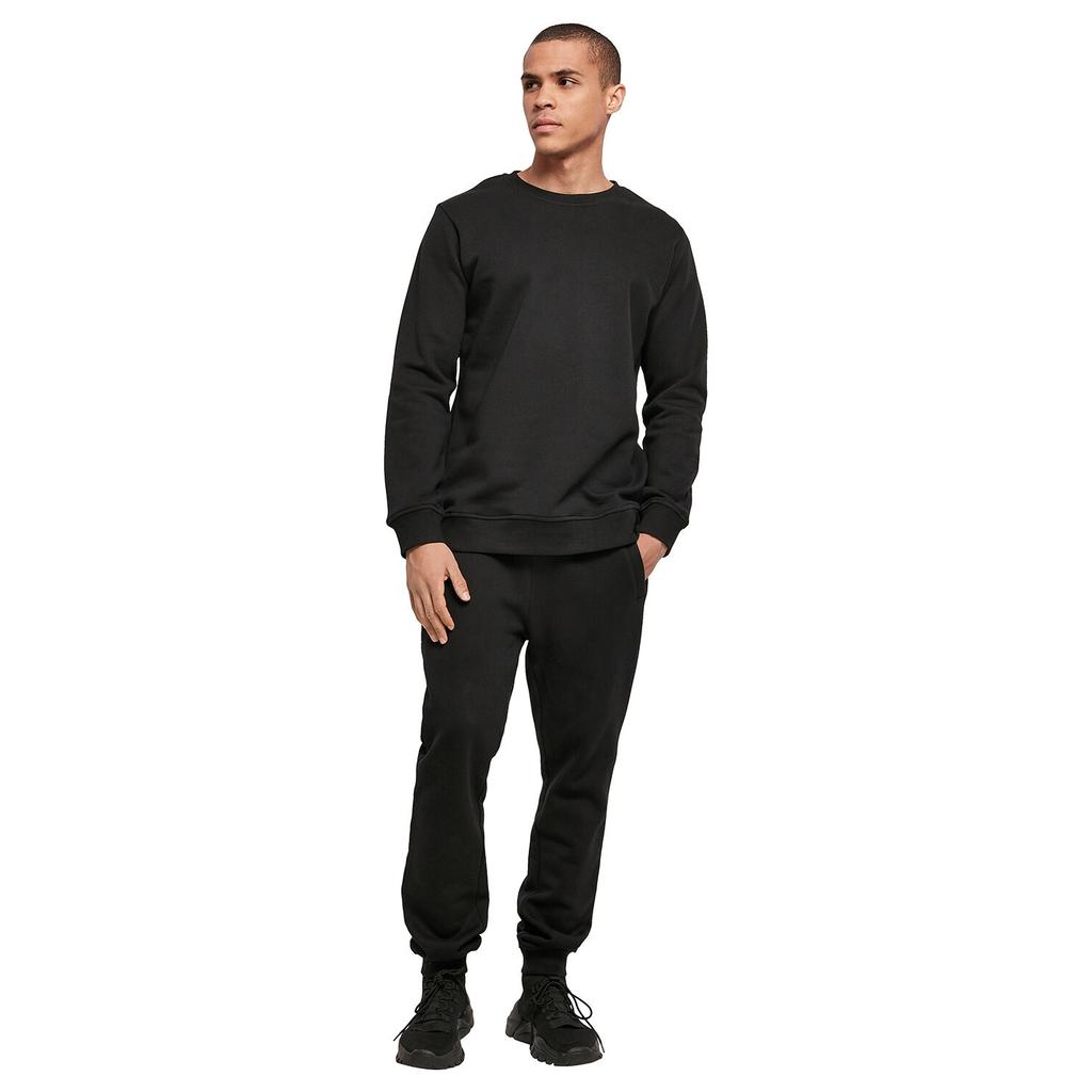 Build Your Brand Mens Basic Organic Sweatshirt