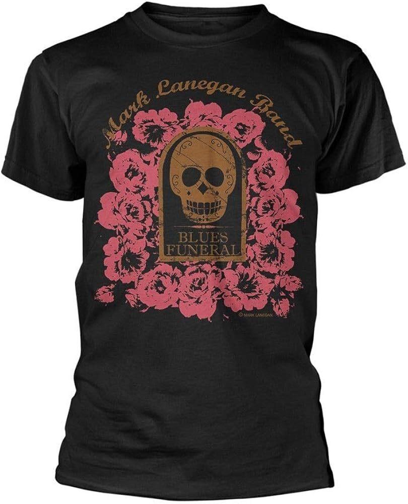 SALE Vtg Mark Lanegan Band Blues Funeral Cotton Black Full Size Unisex Shirt Unisex T-Shirt