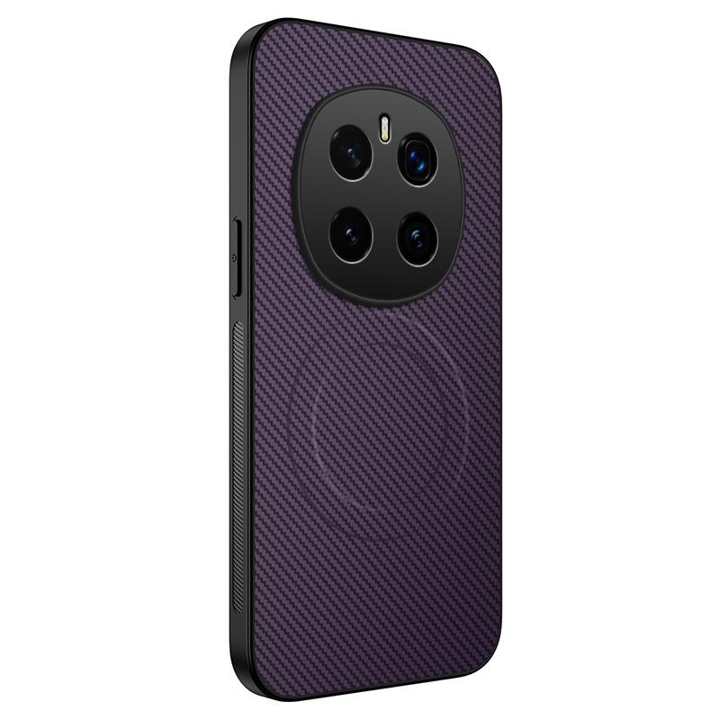 Carbon Fiber Magnetic Case For Honor Magic 7 Magic7 Pro Magic6 Lite Hard Matte Back Camera Protector Shockproof TPU Shell
