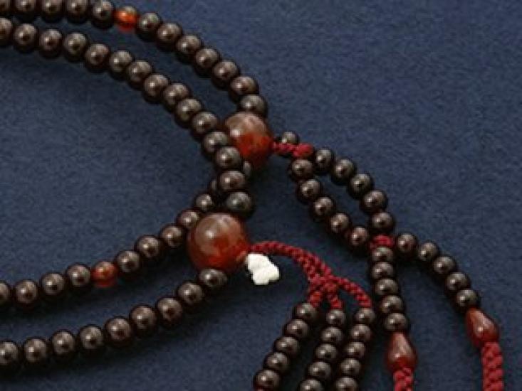 Киотский буддийский алтарь Хаяси четки Нитирэн буддизм Шейк 0 палисандровый агат формальная официальная сумка Киотский четки (для женщин) [Набор бусин]