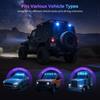 2026 New Solar Car Roof RGB Strobe Light Lights for Trucks SUV Wireless No Drill Roof LED Marker Lights Solar Powered Clearance