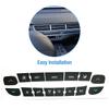 Air Conditioning Control Panel Button Repair Sticker For Renault Megane/ Master/ Scenic Radio Audio Button Repair Decals Sticker