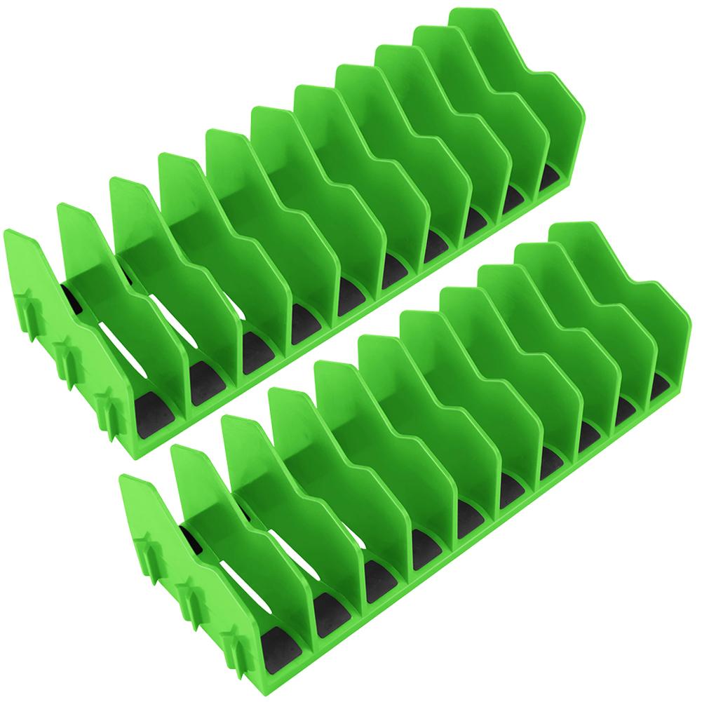 Органайзер для плоскогубцев 10 слотов Экономия места Держите плоскогубцы, кусачки, гаечный ключ организованными в ящике для инструментов, ящике для инструментов, гаражной полке для хранения инструментов