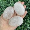 Natural Crystal Palm Stone High Quality Tumbled Stones Energy Reiki Quartz Gemstone For Gifts
