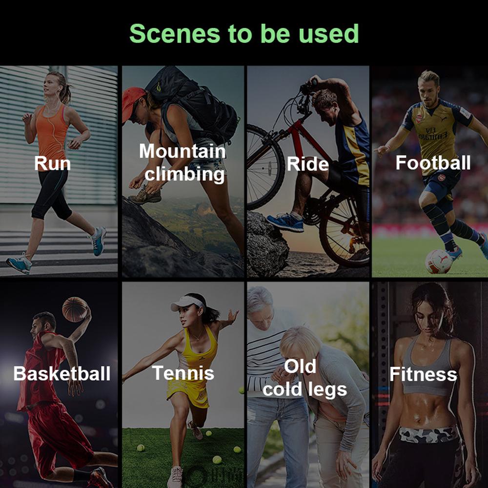 1pc Gym Sports Full Leg Compression Sleeves Knee Braces Support Protector Pads Weightlifting Arthritis Joint Pain Relief Muscle Tear