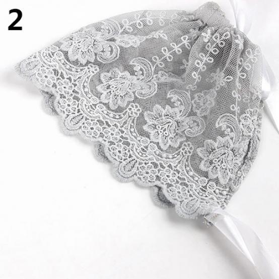 Кружевная шапочка для младенцев