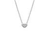 Pandora MOMENTS 925 Sterling Silver Synthetic Cubic Zirconia Necklaces Women's 392494C01
