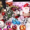 24Pcs Christmas Ball Delicate Reusable High Gloss Xmas Tree Decor Ball Pendant Home Decor