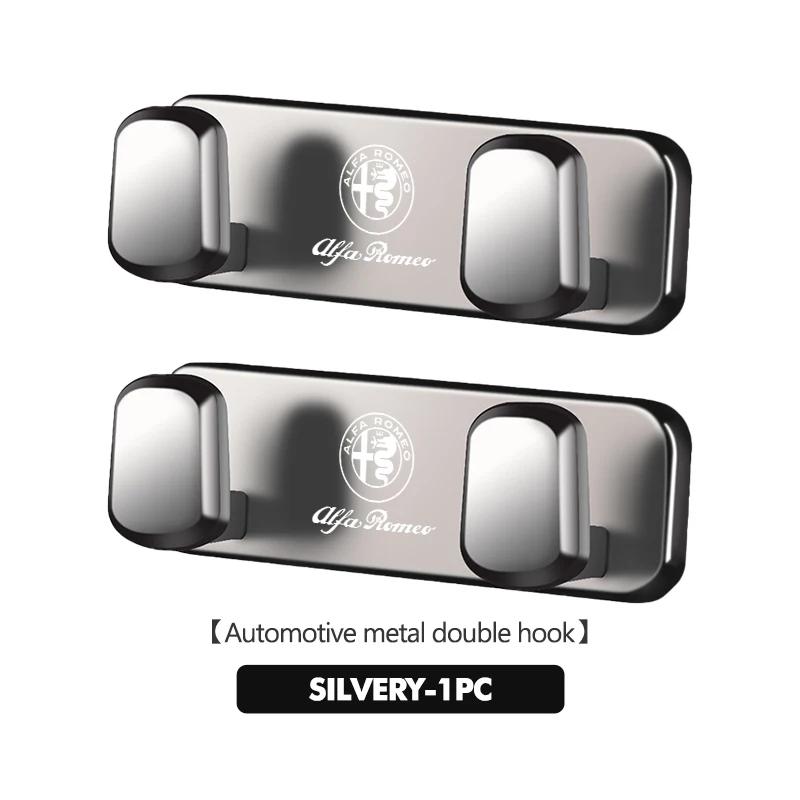 Car Stickers For Alfa Romeo Multi-functional Car Logo Self Adhesive Hook Key Storage Holder Fasten Holder Accessories For Alfa R