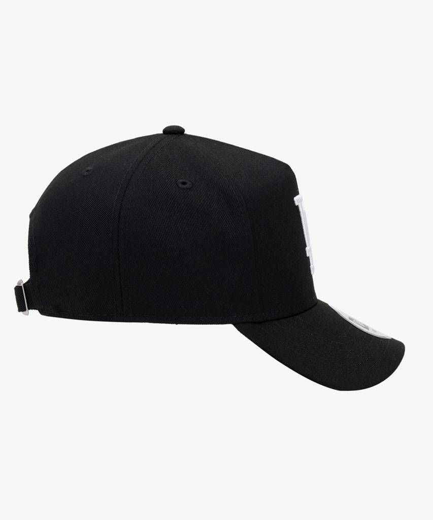 New Era MLB Базовая Кепка K-Frame Los Angeles Dodgers Белая На Черном
