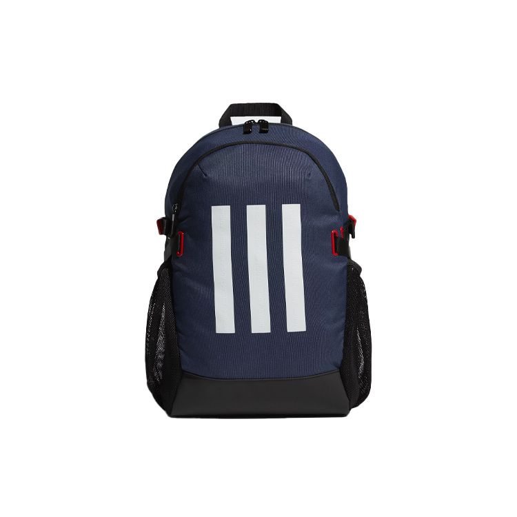 Adidas K Pow Yk Sports Zipper Backpack Unisex Backpack Navy-Blue GP2977