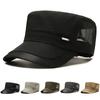 Summer New Mesh Quick Dry Flat Cap Men's Outdoor Sports Baseball Cap Sun Fishing Visor Women's Thin Breathable Cap