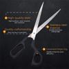 Stainless Steel Extended Shear Tailor Scissors DIY Clothing 13.5 Inch Fabric Scissors ABS Handle Sharp Barbecue Scissors