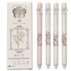 4pcs Creative Gradient Color Butterfly Neutral Pen High Quality Novelty Signature Pens Fashion Cute Quick Drying Gel Pens Gifts