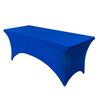 6FT/4FT Table Cover Rectangular Washable Spandex Tablecloth Stretch Tight Fitted Cocktail Table Decoration Wedding Event