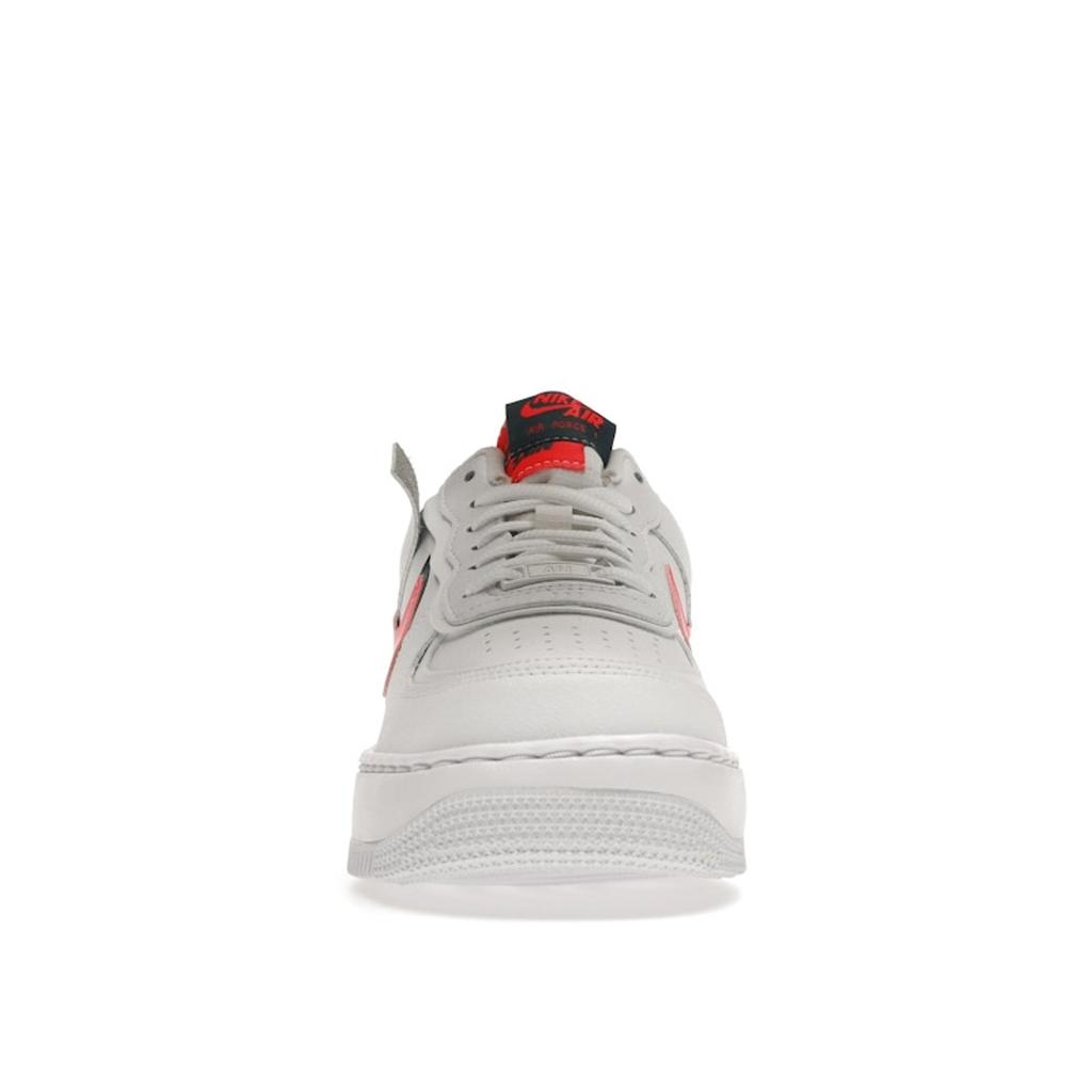 Nike Air Force 1 Shadow White Solar Red Женские кроссовки Темно-бирюзово-зеленые DB3902-100