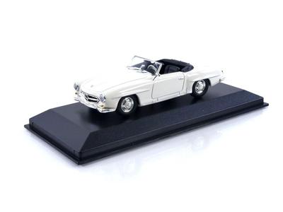 MaxiChamps масштаб 190SL 1955 Белый 1/43 Mercedes-Benz (W121)