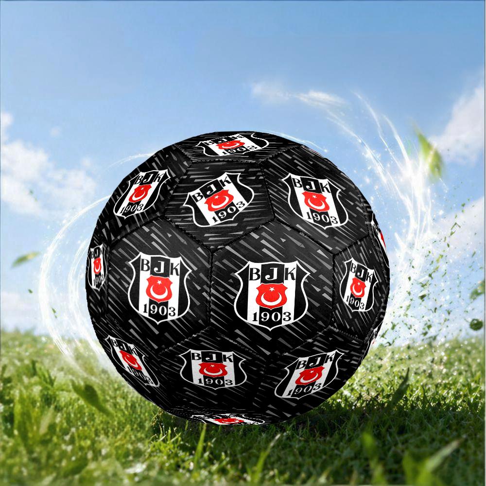 Be?ikta? Istanbul Football Club Size 5 Soccer Ball,Indoor/Outdoor Suitable for Training Matches Tournaments Practice Games Perfect Gift for Fan