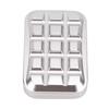 Metal Push Card Slider Toy Alloy Decompression Stress Relief Push Slider Chocolate Engraved Pattern