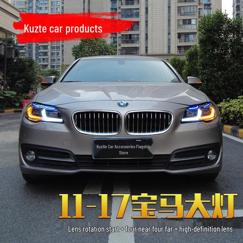 Совместимая биксеноновая светодиодная фара в сборе для BMW 5 серии 2011-2017 годов выпуска (Г38)