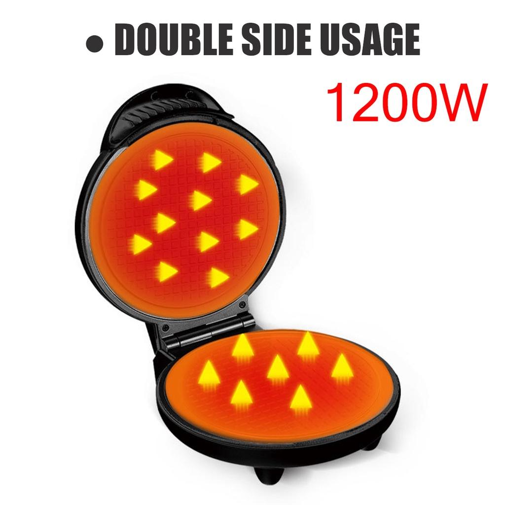 1200 Вт Антипригарная машина для приготовления яичных рулетов Электрическая машина для приготовления вафельных рожков для мороженого Мини-машина для приготовления вафельных рожков 20 см * 27,5 см