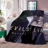 COOL ANIME D-Devils L-Line Blanket Warm And Soft Suitable For Bedroom Living Room Sofa Bed Office Travel Camping