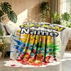 Custom Name Personalized Anime Print Blanket, Home Decor, Bedroom, Sofa, Camping, Couch, Gifts for Birthday Christmas