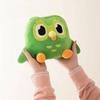 27cm Green Owl Plush Toy Plushie Cartoon Big Eyes Owl Doll Soft Stuffed Animal Children Birthday Gift Room Decor