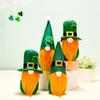 Celebrate St. Patrick's Day With Gnomes Plush Toy Shamrock Faceless Gonk