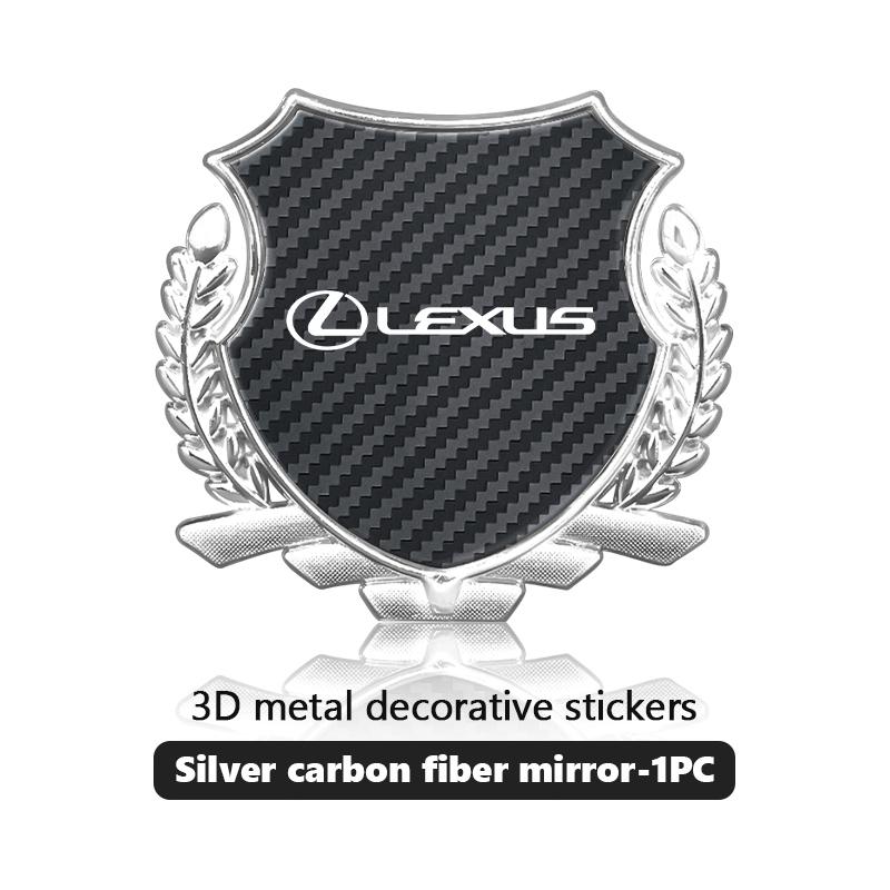 Для Lexus 3D Металлические Наклейки на Бок Кузова и Багажник, Значок, Шильдик, Аксессуары RX350 IS300 ES250 ES200 ES330 ES350 IS250 GS300