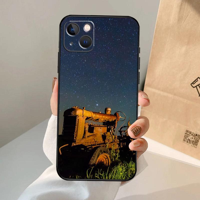 Чехол для телефона Трактор Сельскохозяйственная техника Для iPhone 17 Air 16 15 14 13 11 12 Pro Max 13 12 mini 15 16 Plus 16e Чехол