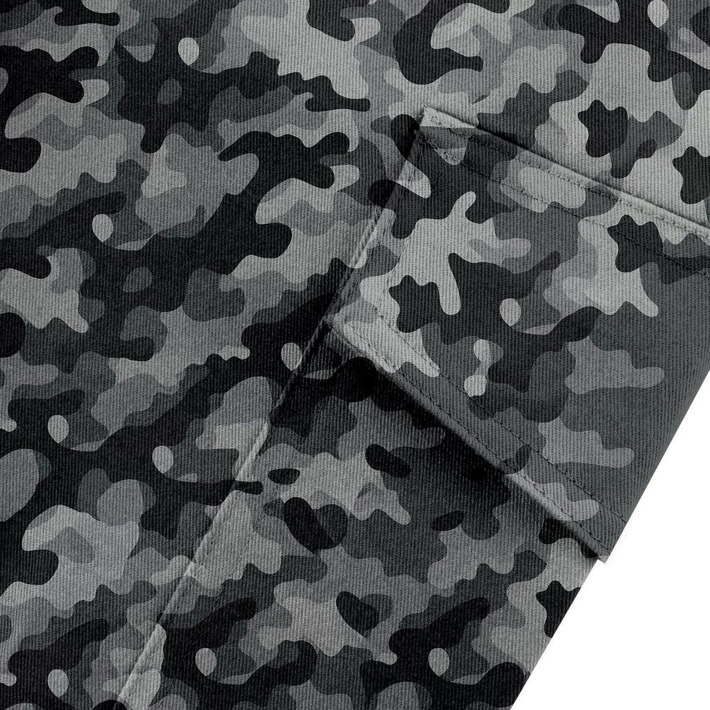 Женские камуфляжные повседневные брюки-карандаш с эластичной резинкой на талии и боковыми карманами