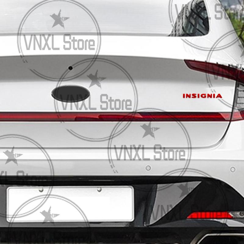 Car-Styling For Opel Vauxhall Insignia Letter 3D Metal Stickers Car Trunk Body Emblem Auto Lettering Decals Accessories sik033