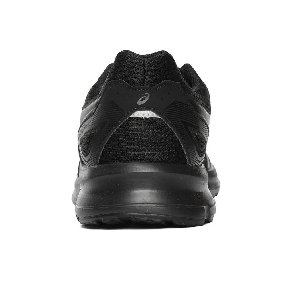 Asics Jog 100 2 Амортизирующие Износостойкие Дышащие Низкие Тренировочные Кроссовки для Бега Унисекс Черные Кроссовки 1011C089-001