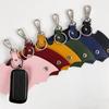 Men Women PU Leather Keychain Car Key Case Bag Pendants Pouch Split Bat Shape Key Holder Organizer Windbreaker Shape