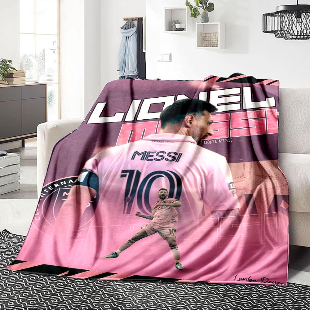 Argentina Football Team printed flannel breathable and warm blanket, a stylish home gift, suitable for home, office and bedspread use. 15a185